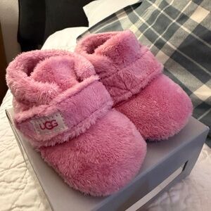 UGG Soft Pink Infant Booties